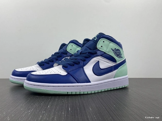 Mint Foam Navy Mystic Mid Timeless 3723 Jordan1 554724- 1025